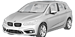 BMW F45 P2AE7 Fault Code